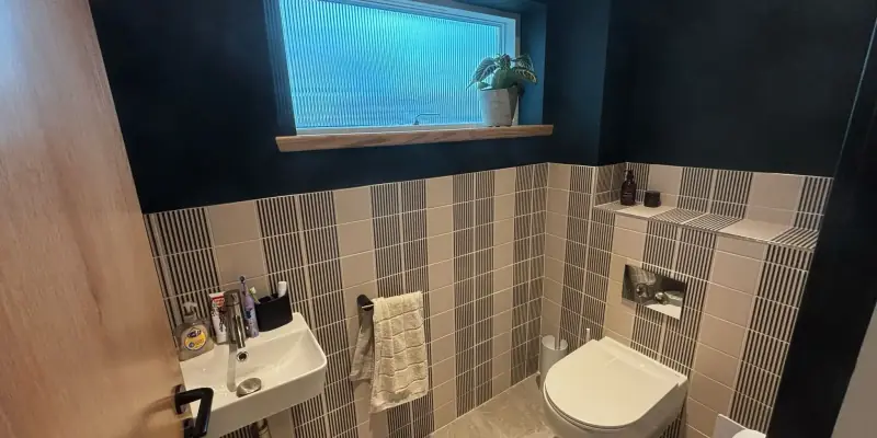 Home improvement project including new plumbing and heating by Sterling Renovations